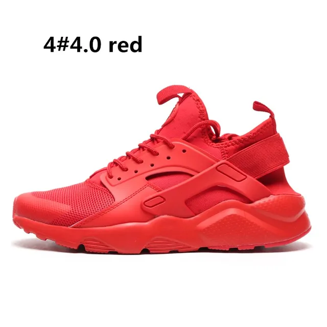 red huaraches size 4