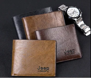 

Men's Wallet Men's Jeep Wallet with Coin Bag Small Money Wallet Newly Designed USD Slim Wallet Wallet Walle
