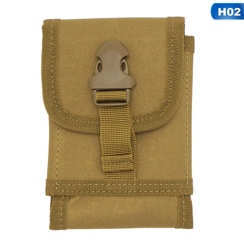 02 Тактическая Сумка Molle поясная сумка на талию сумка для путешествий Военная поясная сумка для телефона карман для денег Новинка - Цвет: 02