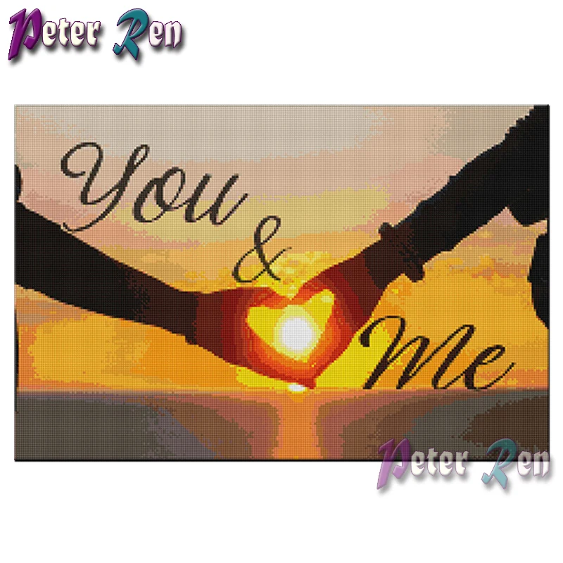 

5d Couple holding hands Diamond Painting Embroidery DIY full Square/round Mosaic Picture Rhinestone Handmade art decoration