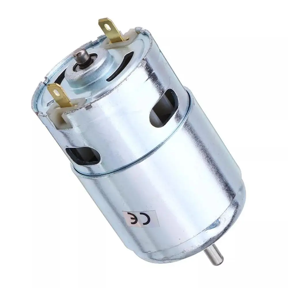 Высокоскоростной двигатель/кронштейн двигателя DC 12 V-24 V 3000-12000RPM Мотор большой крутящий момент мотор-редуктор 795/985