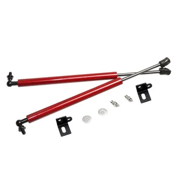 

for KIA Forte 2009-2019 2x carbon fiber Car Styling Gas Struts Front Hood Bonnet Modify Lift Support gas springs Shock Damper