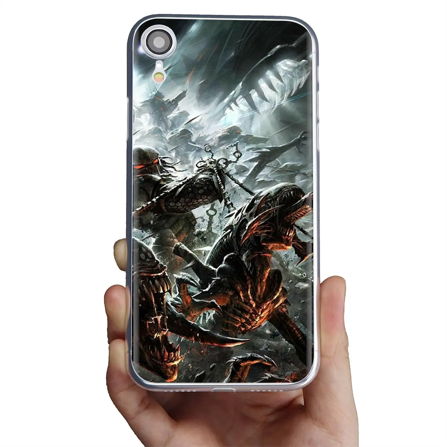 Мягкий ТПУ чехол для телефона Xenomorph с изображением инопланетянина хищника Xiaomi Mi A1