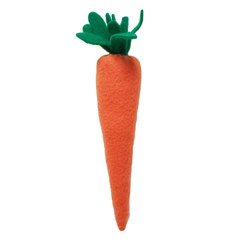 Food Photography Props Vegetable Ornaments Non Woven Carrot Easter Decorations Carrot Party Decorations Artificial Fruits Easter Toys Gift Garden Decoration