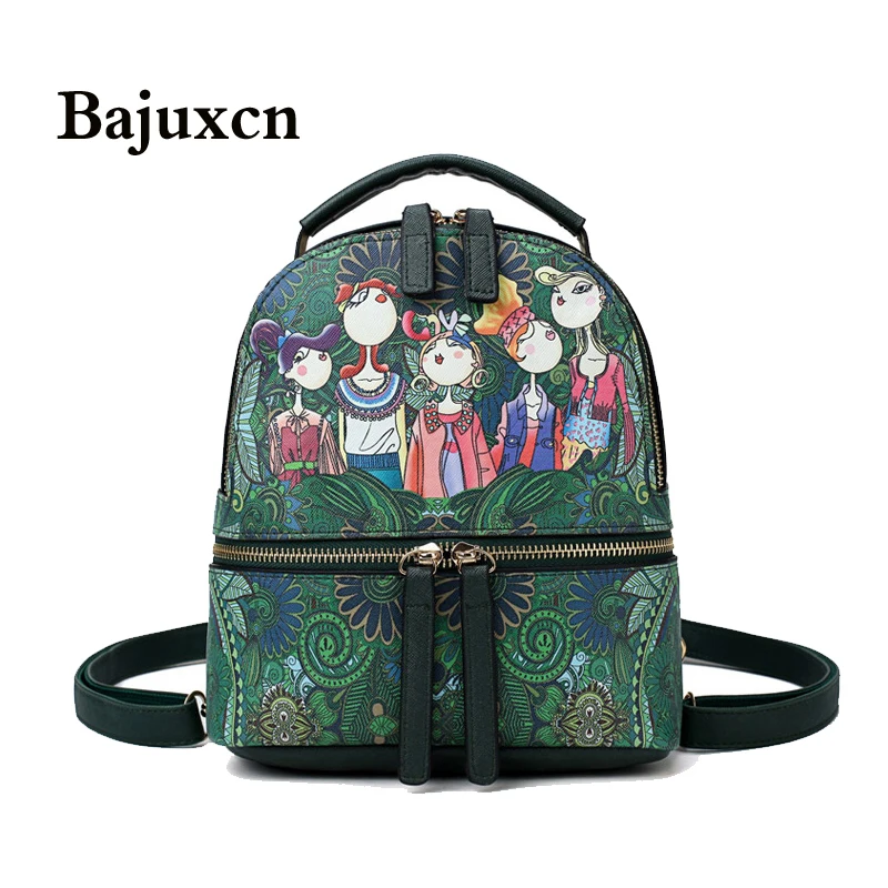 Новинка зимы 2020 маленькие сумки женский рюкзак с защитой от кражи для школы