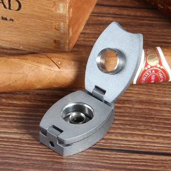 

GALINER Cigar Punch Mini Pocket Cigar Cutter Sharp Stainless Steel Cigars Cut Drill Metal 3 Puncher Cutters Cigar Accessories