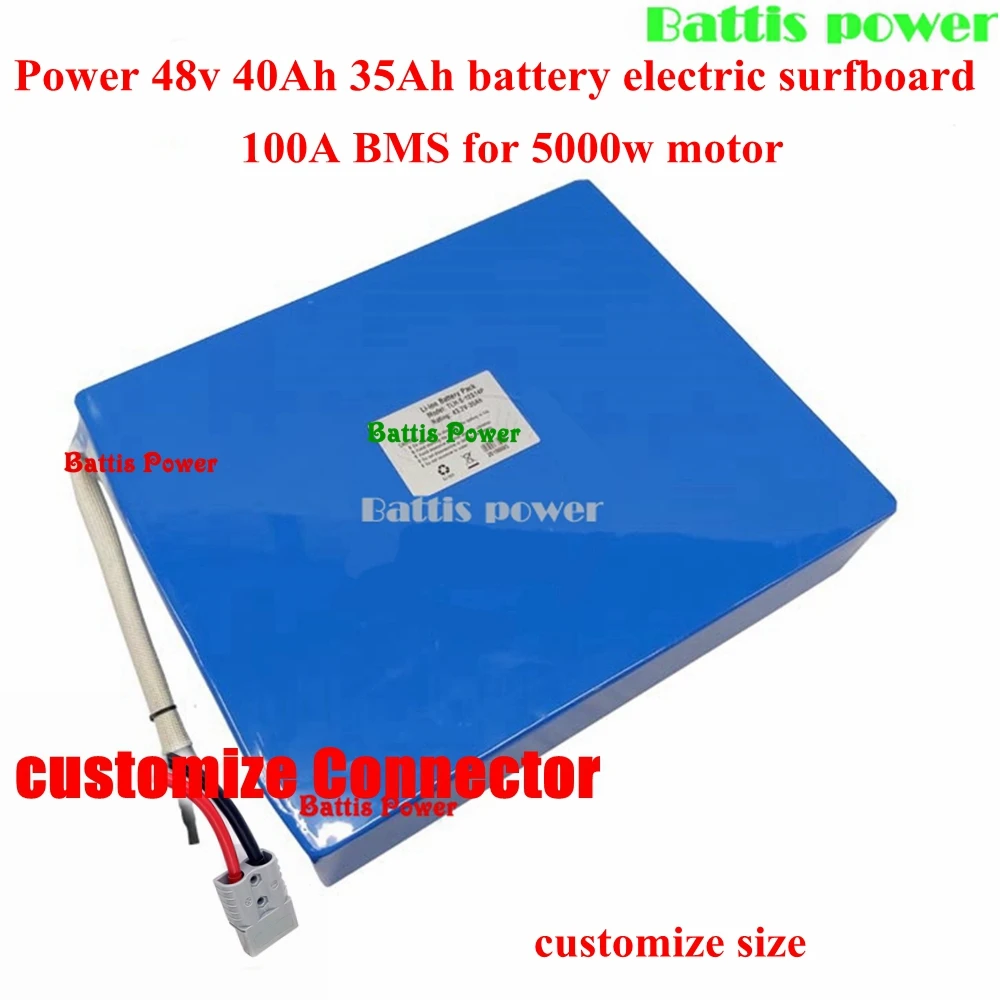Мощность 48v 40Ah 35Ah батарея электрическая доска для серфинга струи жизнь фольги efoil