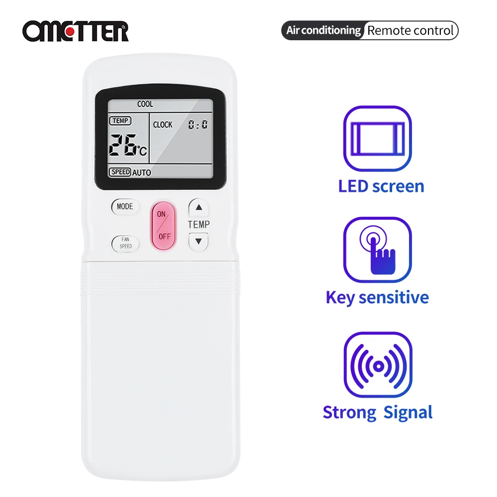 Telecomando Ricambio Per Condizionatore Midea Modello R11HG - Foto 9