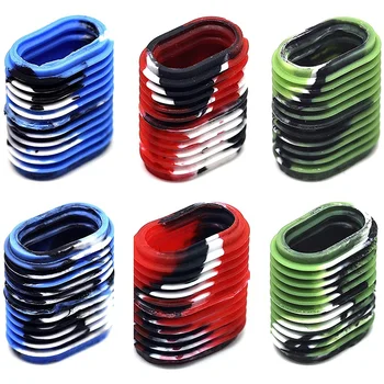 

6PCS Fish Wheel Handle Rubber Sheath Water Drop Wheel Drum Wheel Fishing Reel Handle Anti-Skid Protective Sleeve