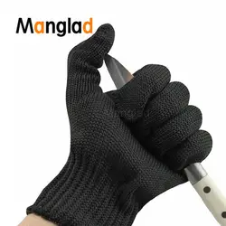 Негры Resistentes 5-уровневая более al Corte Guantes de Trabajo Manos Protectoras Para Guantes de ножей ножницы посылка