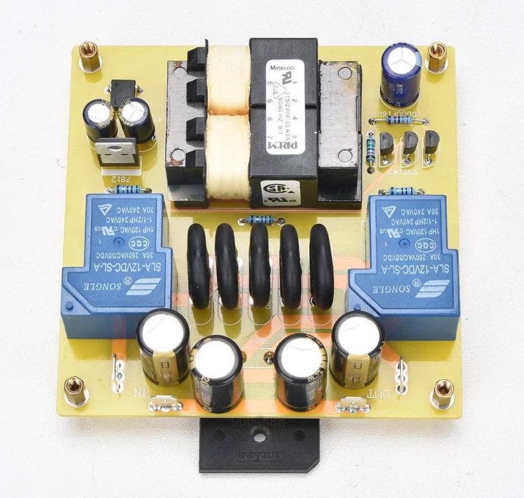 GHXAMP New 2000W High Power Amplifier 30A Soft Start Control Board Home Amplifier With Onboard 6W Power Transformer NEW