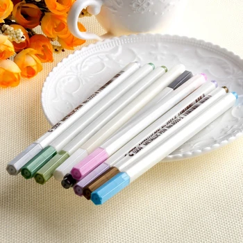 

New Tyre Tire Paint Marker Pen Car Tread Waterproof Permanent Rubber Metal 1mm H7EC