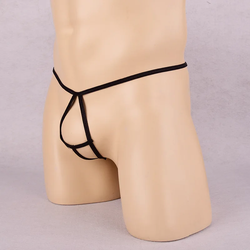 Men's Strap Exotic Briefs Men Panty Sexy Lingerie Thongs G strings Hollow Out Jockstrap Erotic Lingerie Underwear Male Panties