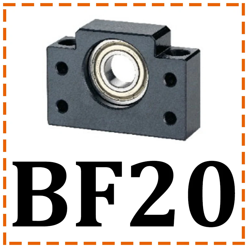 Опорный блок SYK Professional BF10 BF12 BF15 BF17 BF20 поддержка ed-side C3 C7 для шарикового винта TBI sfu 1204 bk12 чпу комплектующие чпу комплект - Цвет: (SYK)BF20