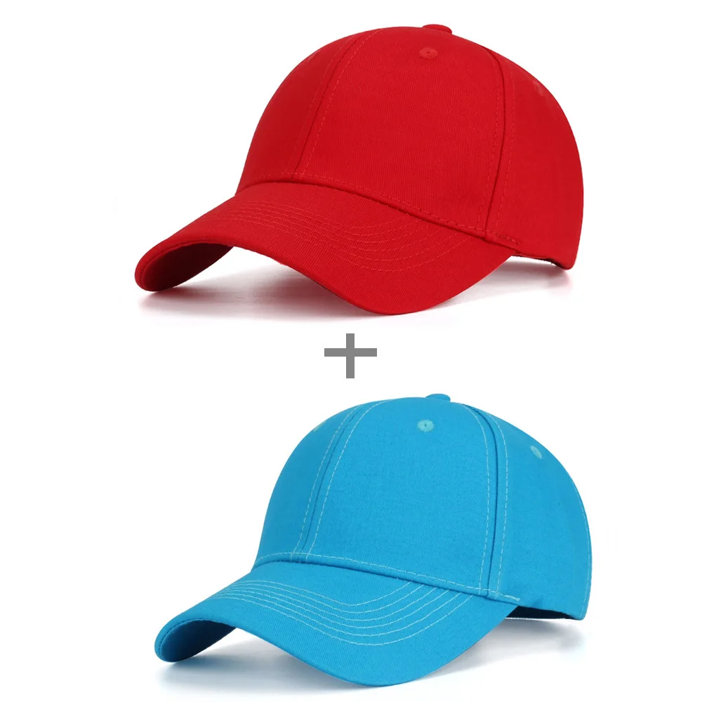 [AETRENDS] летняя китайская шапка, хлопковая бейсболка, Мужская гоночная Кепка на заказ, хип-хоп бейсболка для спорта на открытом воздухе, головные уборы, Z-6267 - Цвет: Red and Light Blue