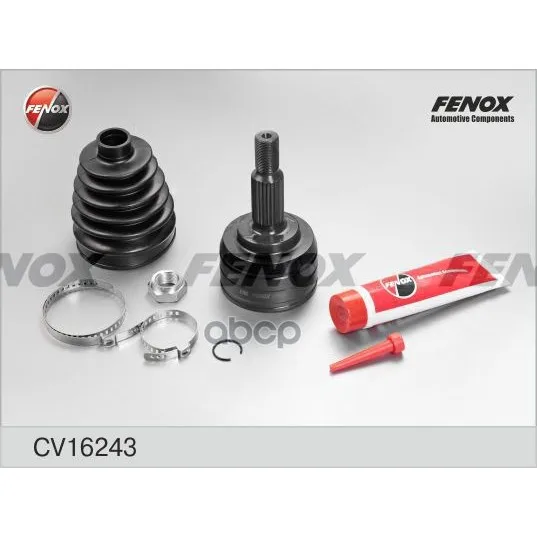 Шрус Внешний Renault Fluence 1.6, 2.0, 1.5dci 10-, Megane 1.6, 1.5dci 09- Cv16243 FENOX арт. CV16243