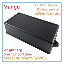 2 шт./лот настенный инжекторный ящик ABS пластиковый корпус 155*85*40 мм для wifi маршрутизатор продукт