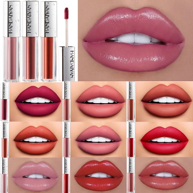 12 Colors Velvet Matte Lipstick Long lasting Red Lips