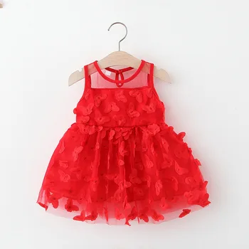 

2020 Wholesale Summer Girls Petal Dress Baby Wear