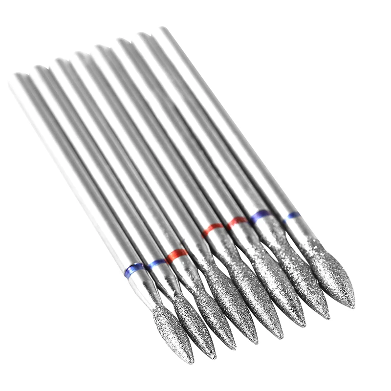 Diamond Nail Drill Bits Set 30PCS Rotary Electric Nail Drill Machine Milling Cutter Manicure Pedicure Polishing Strong File