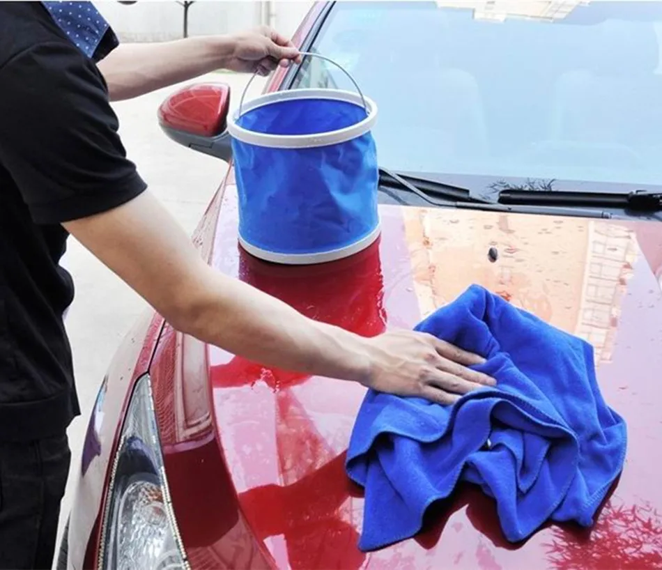 

11L large capacity bucket, portable, folding, outdoor, bucket, car, travel, travel goods
