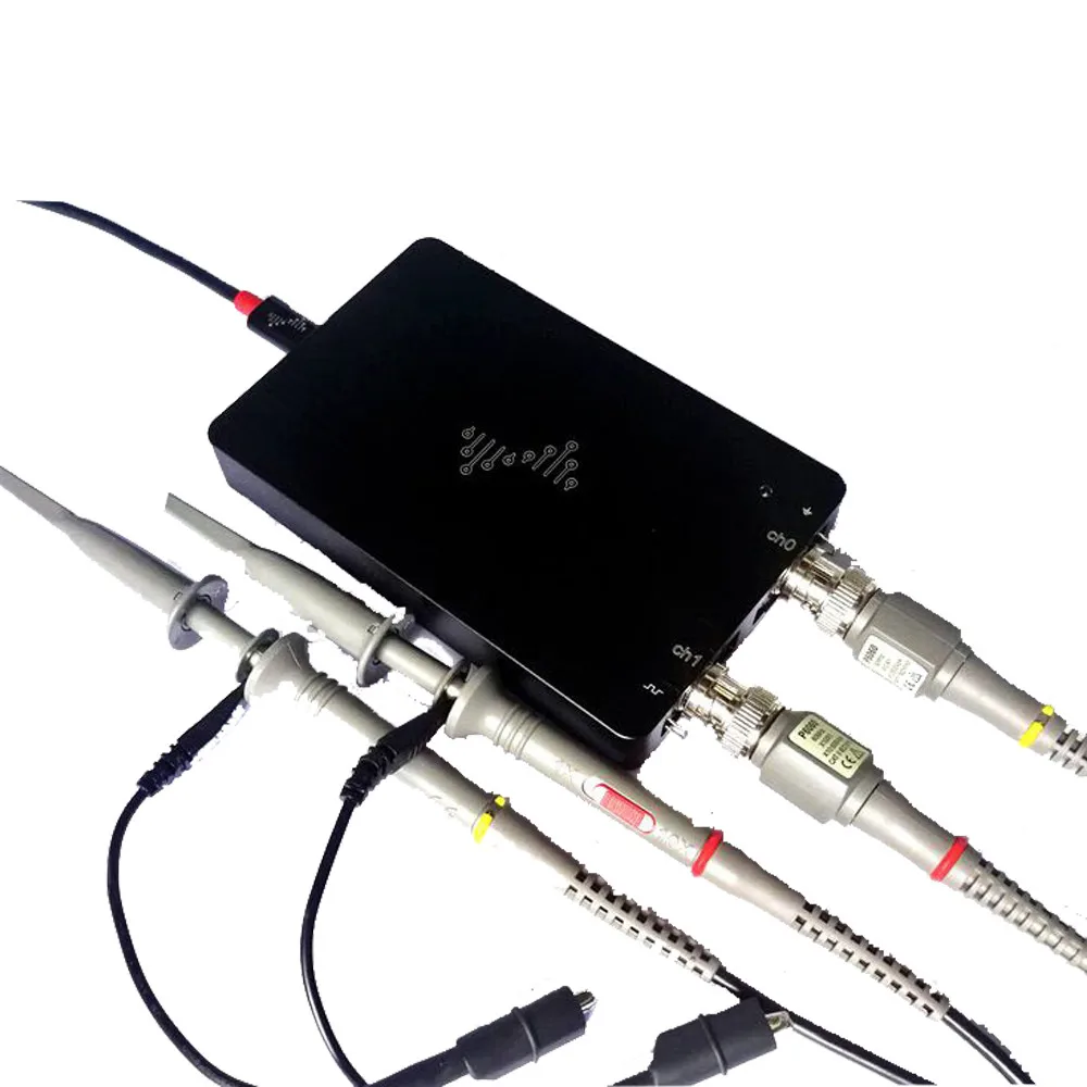DSCope U2P20 осциллограф для ПК USB цифровой двойной 200 мс/с частота дискретизации 50 МГц