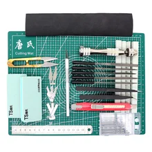 Сетка линии самовосhealing вающийся коврик для резки крафт карты ткань кожа бумажная доска руководство моделирование компоненты ПВХ коврик карандаш нож инструмент