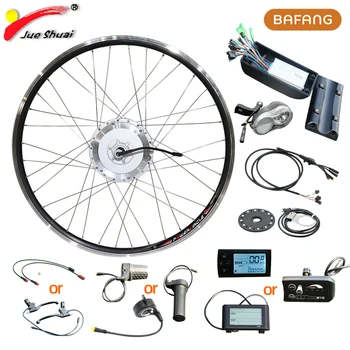 

Free Shipping E-bike Bafang Front Wheel Hub Motor 48V 500W Conversion Kits 26inch 700C Rims Electric Bicycle Ebike Kits No Tax