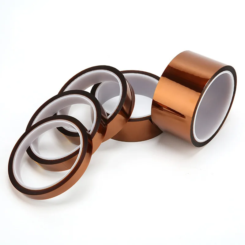 Polyimide Insulation Tape 33M 5/8/10/15mm High Temperature 160℃ Heat Resistant For BGA PCB SMT Repair