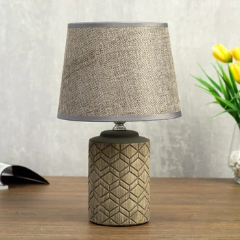 

Table lamp 08939/1 E14 40W gray 17x17x30 cm 4733925