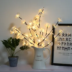 Guirlande lumineuse led créative en forme de branche, décoration d'intérieur, pour la maison, le jour de noël 