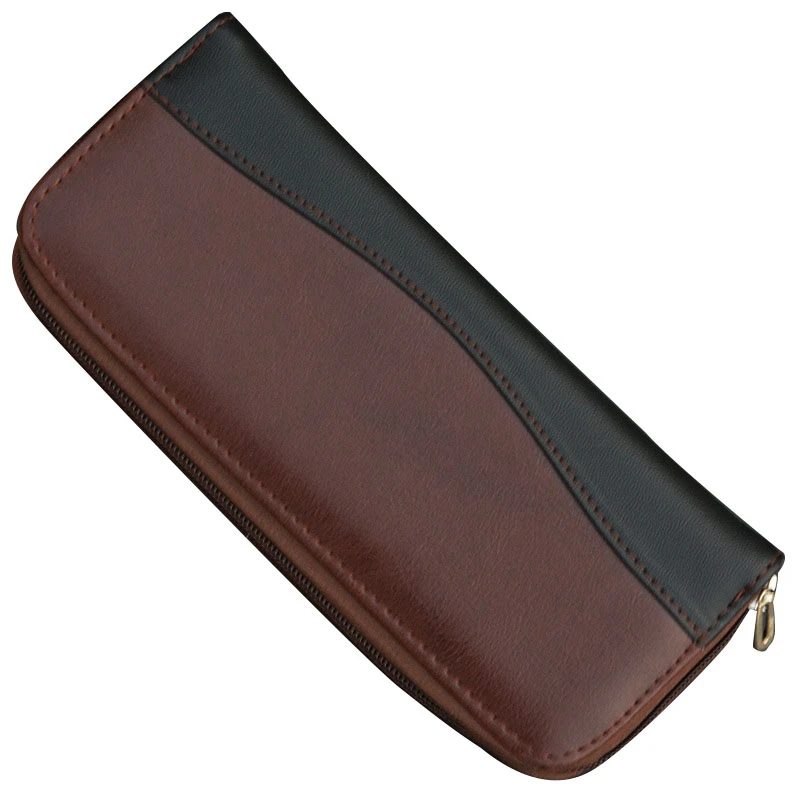 

1PCS Professional Leather Case Tool Bag Hair Scissor Bag Salon Styling Tool Kit for Shear Barber Salon Pouch Holder