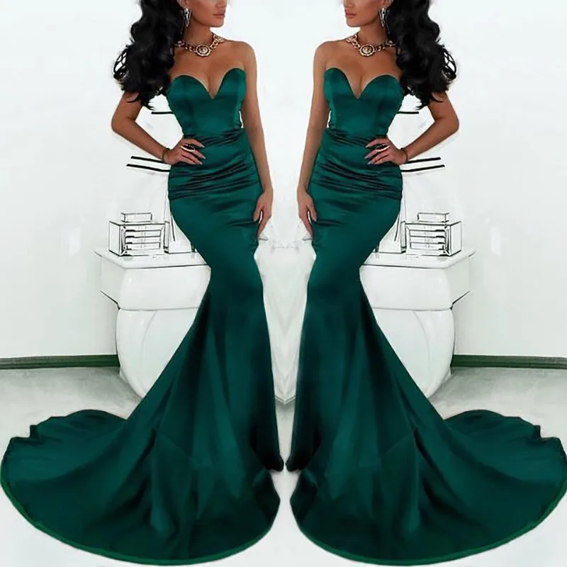 fishtail prom dresses 2019