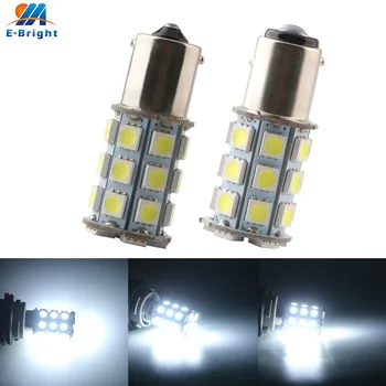 

6X DC24V p21w 1156 BA15S p21/5w 1157 BAY15D 5050 27 SMD Led Chip Bulb Brake Backup Signal Parking Tail Turn Car truck Lamp Light