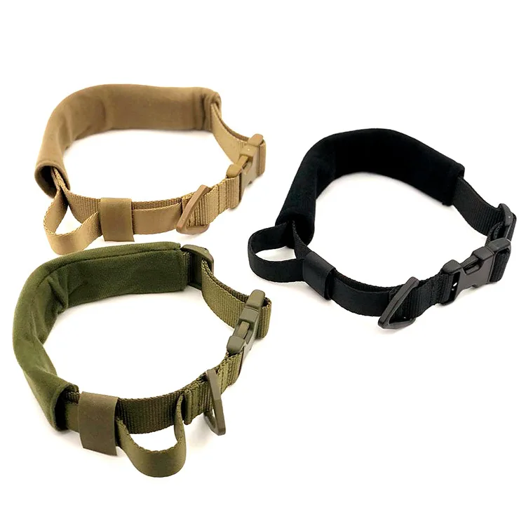 

New Pet Collar Classic Solid Basic Nylon Dog Collar Outdoor High-end Dog Collar Buckle for Medium Large Dogs Pug Can Match Leash