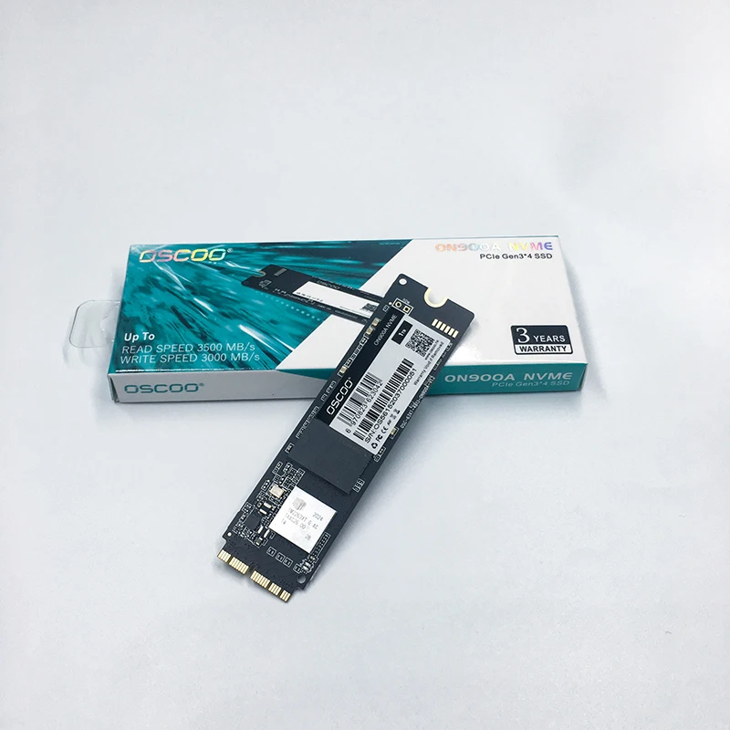 PCIe SSD NVME для Macbook Speed 2500 МБ/с. OSCOO оригинальные чипы|Внутренние твердотельные