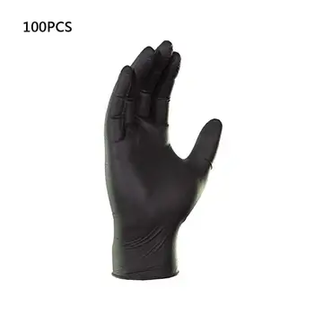 

In stock! Vinyl Gloves 100 pcs / Box Disposable Powder-free Industrial Food Safety 3mm Translucent Pvc Gloves Nitrile Gloves