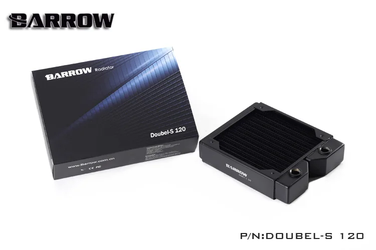 Barrow Doubel-S120 double-s eries 120 мм Высокая плотность двухволновой медный кулер для 12 см вентиляторов, гаджет радиатор
