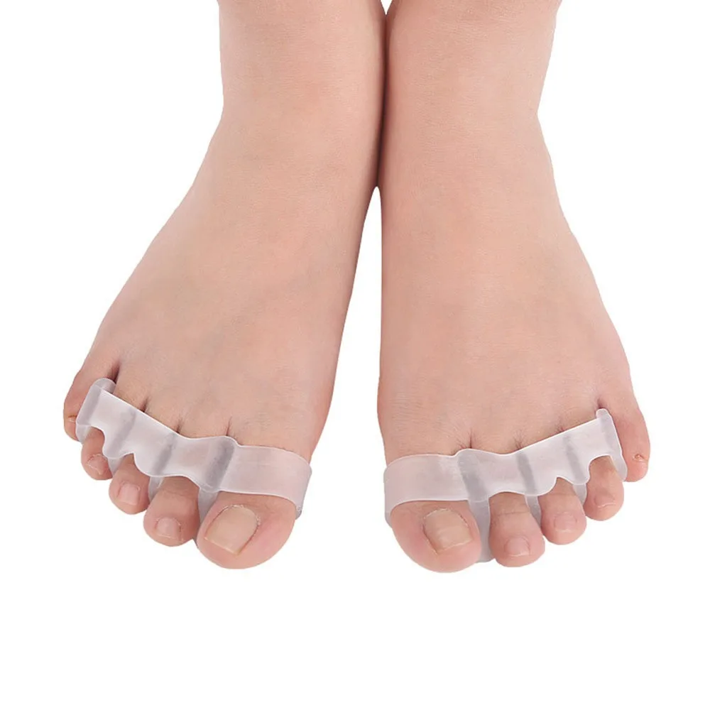 Пара разделителей пальцев для Bunions Plantar Fasciitis Hammer Toes Yoga спортивный корректор ухода