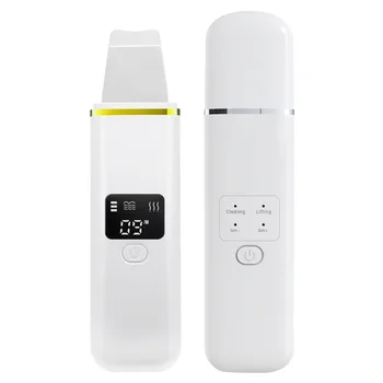 

Ultrasonic Skin Scrubber Vibrate Deep Face Cleaning Machine Blackhead Acne Remover Peeling Shovel Facial Pore Clener Massager