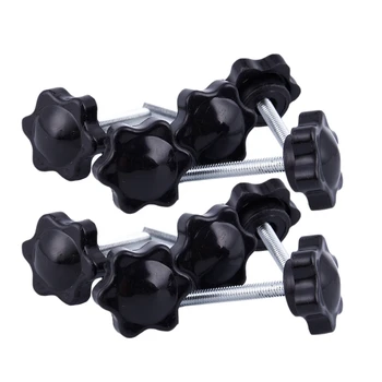 

Machine M6x25x40mm Clamping Star Head Lever Trend Thumb Knobs 10PCS