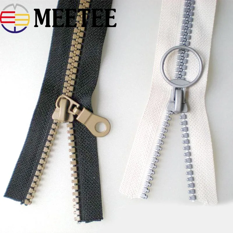 Meetee 20 шт. 5 # слайдеры на молнии для смоляных молний Экологичная головка сумок