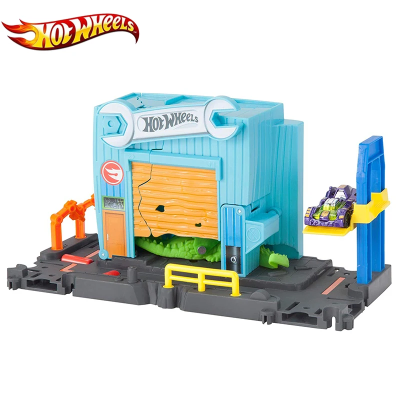 Hot Wheels Оригинал 2019 г. городской крокодил трек серия немезис атака зверь сцена