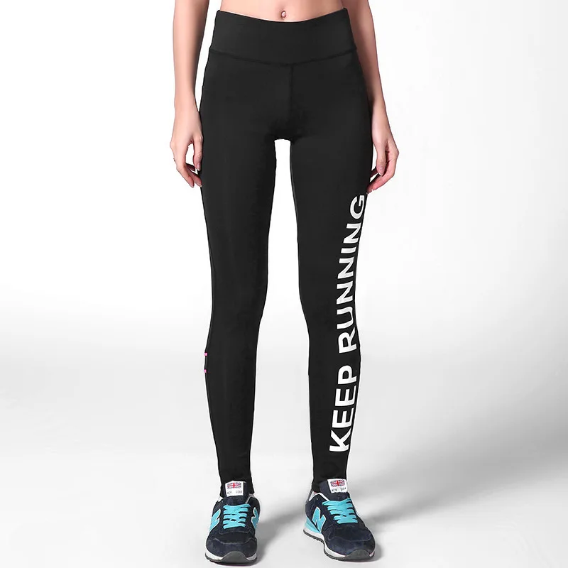 

New Style Online Celebrity Style Athletic Pants Elasticity Slim Fit Yoga Pants Women's Casual Fitness Yoga Clothes Capri Pants