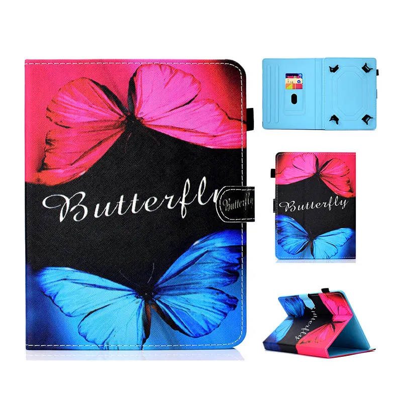 PU Leather Case Funda Potective Cover Skin for 2017 kindle fire 7 tablet with Alexa fire 7 display tablet 8GB  Tablet Cover 7 inch Universal (1)