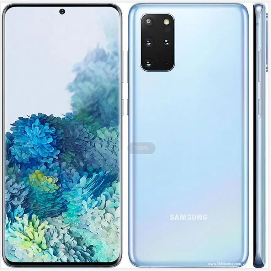 Samsung Galaxy S20 Plus смартфон с 5 дюймовым дисплеем ОЗУ 12 Гб ПЗУ 128 ГБ 6 7x1440 3200 мАч 64 мп Android