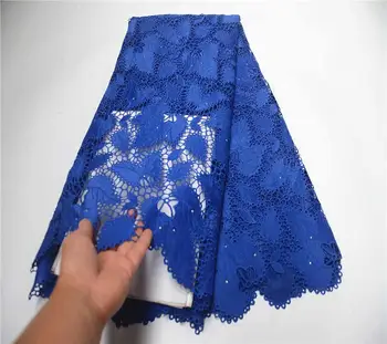 

2019 Latest Guipure Lace Cord Lace Embroiderey French African Cord Lace Fabric High Quality Nigeria Lace Fabric PSA840-5