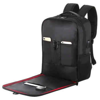 

HAWEEL Solar Backpack Solar Panel Powered Backpack Bag Water-resistant Large Capacity with External USB Charging Port