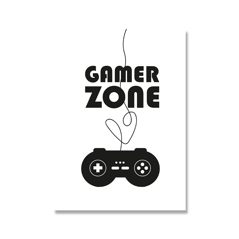 Video-Game-Wall-Art-Canvas-Painting-Gaming-Room-Decor-Posters-and-Prints-Abstract-Party-Artwork-Picture (3)