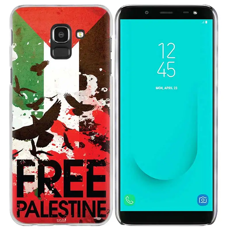 Палестинский флаг чехол для samsung Galaxy A50 A80 A70 A60 A40 A30 A20 A20e A10 A9 A7 A6 плюс Note 8 9 10 Pro